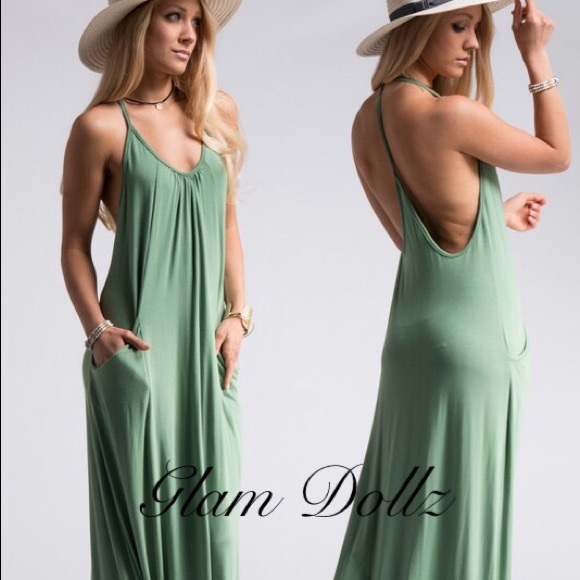 Glam Dollz Boutique Dresses & Skirts - Apple 🍏 Green Maxi